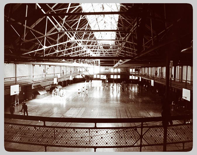 Waterman Gymnasium interior