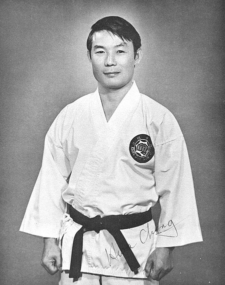 Grand Master Hwa Chong (10th Dan), head instructor of the University of Michigan Taekwondo Club since 1968